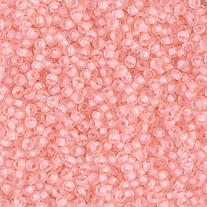 11-1934 Semi-matte Pl. Rose Lined Crystal 13.5-14 grammes