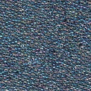 11-283 Variegated Blue Lined Crystal AB 13.5-14 grammes