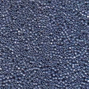 4 grammes of Size 15 Delica DBS 267 Opaque Blueberry Luster