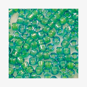 5 grammes of Size 11 Delica DB2053 Luminous Mermaid Green