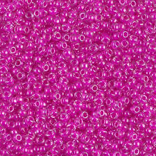 15-209 Fuchsia Lined Crystal 13.5-14 grammes