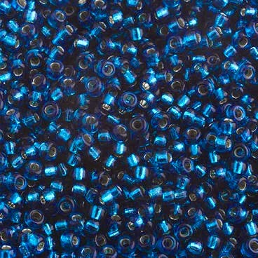 15-1425 Silver Lined Blue Zircon 13.5-14 grammes