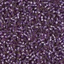15-1655 Semi Matte Silver Lined Violet 13.5-14 grammes